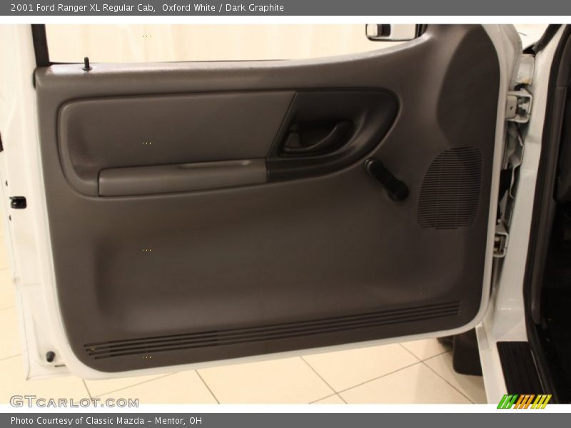 Oxford White / Dark Graphite 2001 Ford Ranger XL Regular Cab