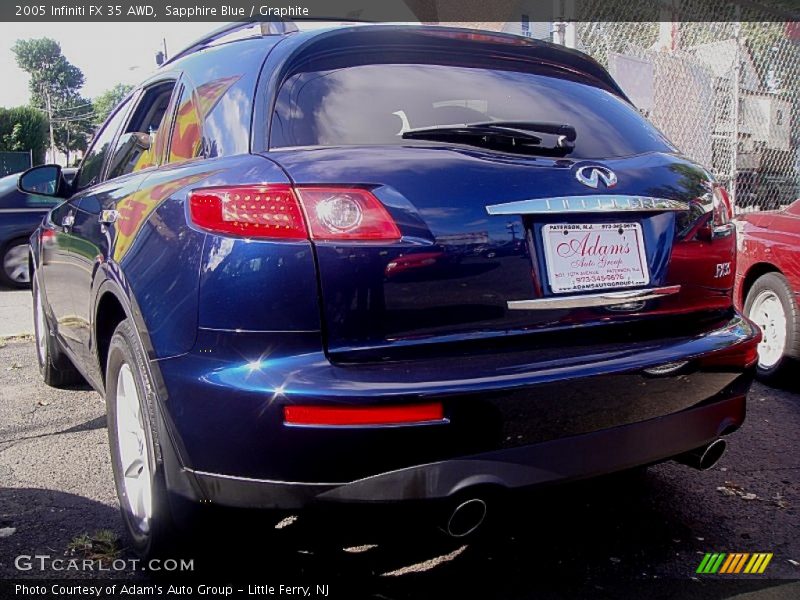 Sapphire Blue / Graphite 2005 Infiniti FX 35 AWD