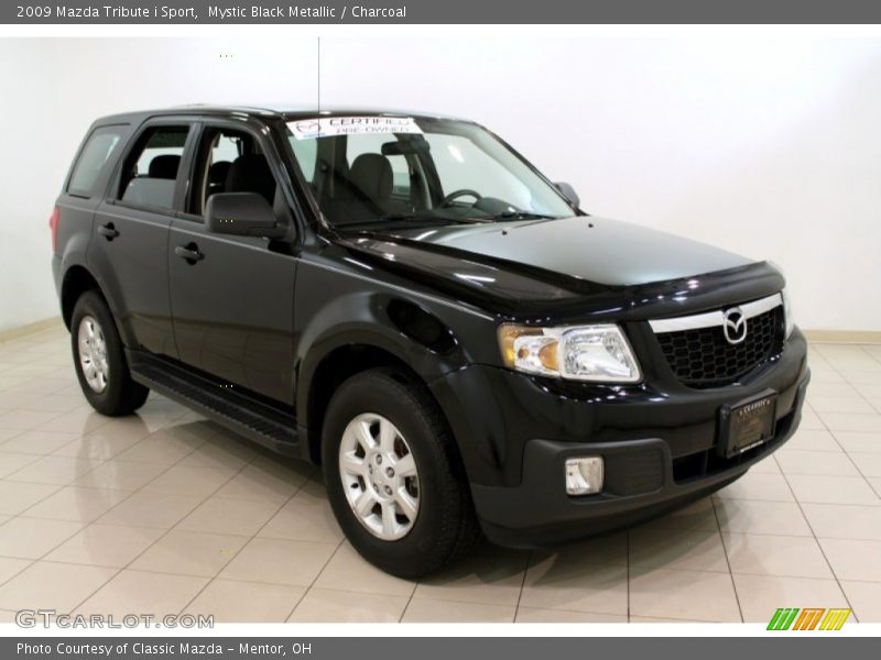 Mystic Black Metallic / Charcoal 2009 Mazda Tribute i Sport