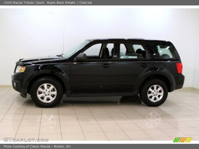 Mystic Black Metallic / Charcoal 2009 Mazda Tribute i Sport