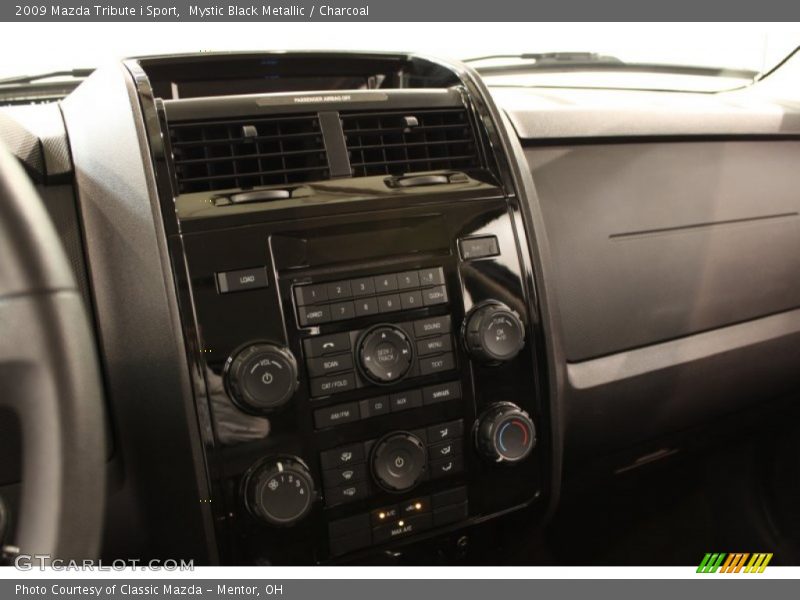 Mystic Black Metallic / Charcoal 2009 Mazda Tribute i Sport