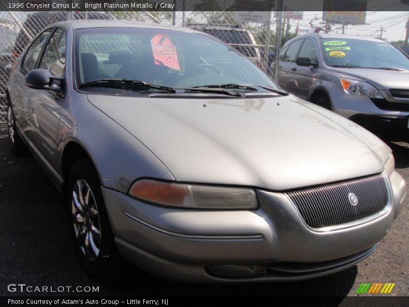 Bright Platinum Metallic / Gray 1996 Chrysler Cirrus LX