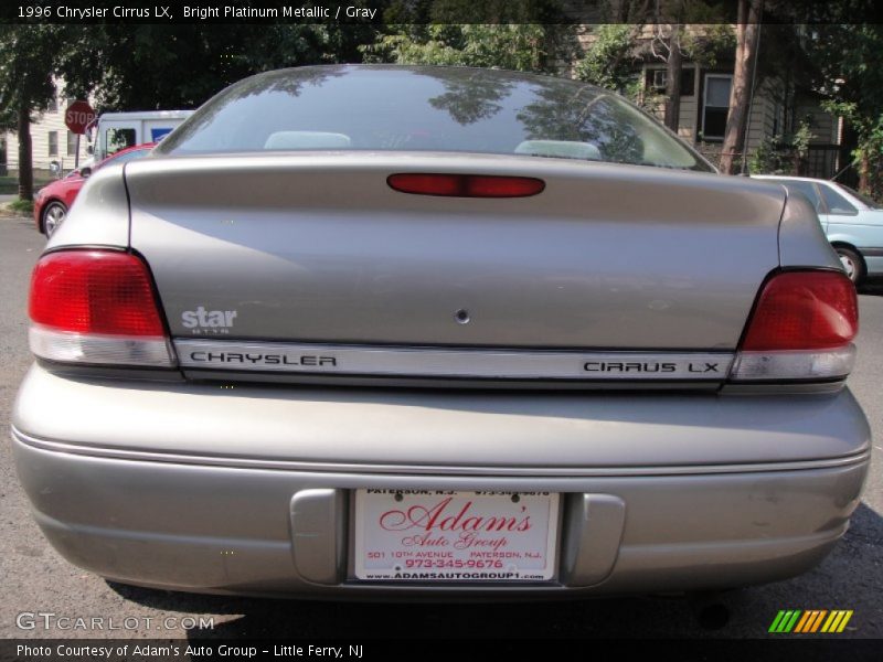 Bright Platinum Metallic / Gray 1996 Chrysler Cirrus LX