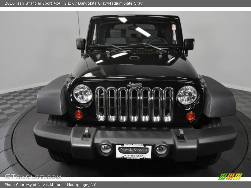 Black / Dark Slate Gray/Medium Slate Gray 2010 Jeep Wrangler Sport 4x4