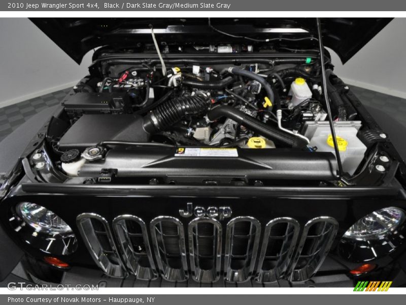 Black / Dark Slate Gray/Medium Slate Gray 2010 Jeep Wrangler Sport 4x4