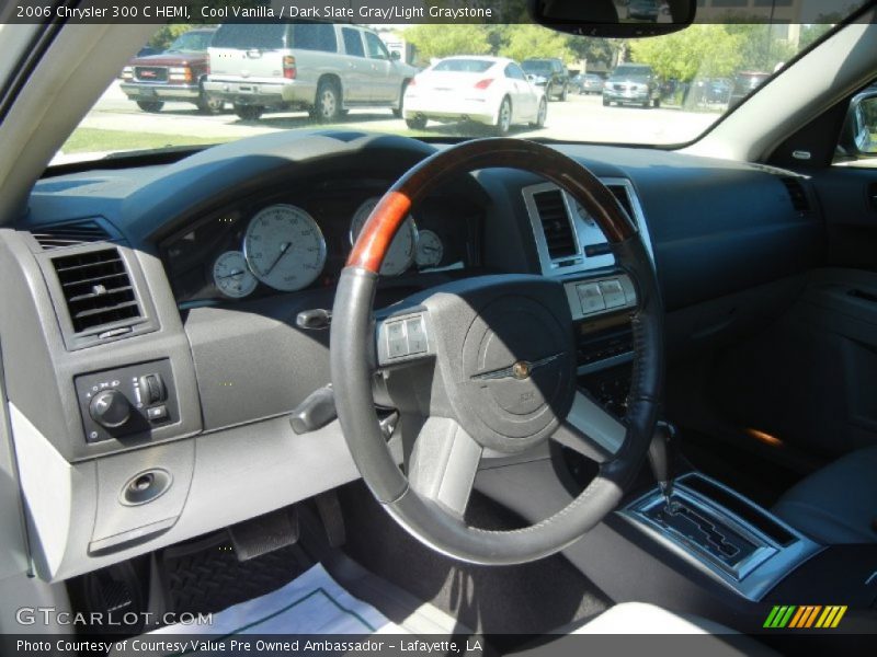 Cool Vanilla / Dark Slate Gray/Light Graystone 2006 Chrysler 300 C HEMI