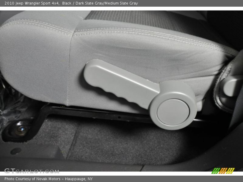 Black / Dark Slate Gray/Medium Slate Gray 2010 Jeep Wrangler Sport 4x4