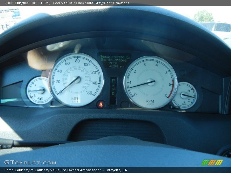 Cool Vanilla / Dark Slate Gray/Light Graystone 2006 Chrysler 300 C HEMI