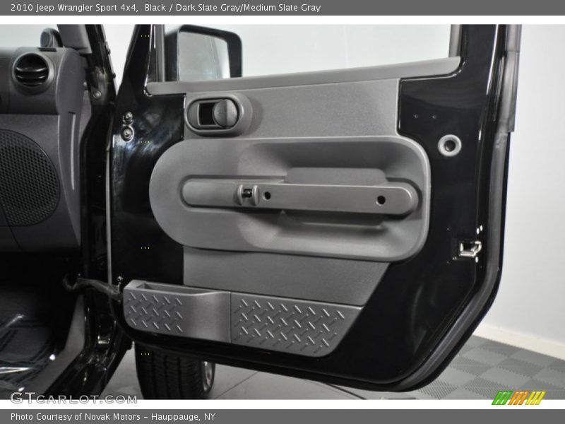 Black / Dark Slate Gray/Medium Slate Gray 2010 Jeep Wrangler Sport 4x4