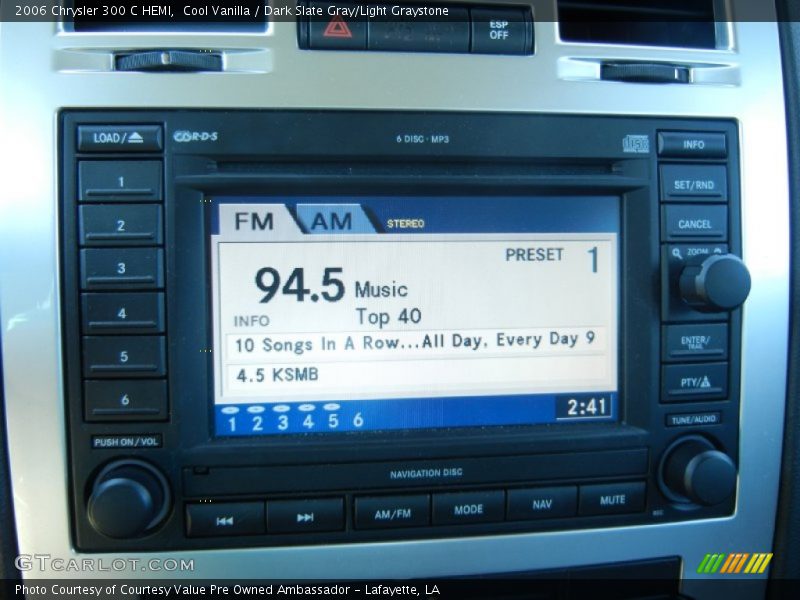 Cool Vanilla / Dark Slate Gray/Light Graystone 2006 Chrysler 300 C HEMI