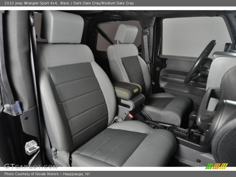 Black / Dark Slate Gray/Medium Slate Gray 2010 Jeep Wrangler Sport 4x4