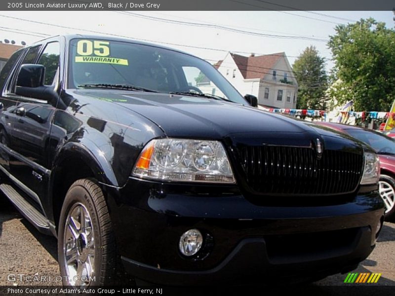 Black / Dove Grey 2005 Lincoln Aviator Luxury AWD