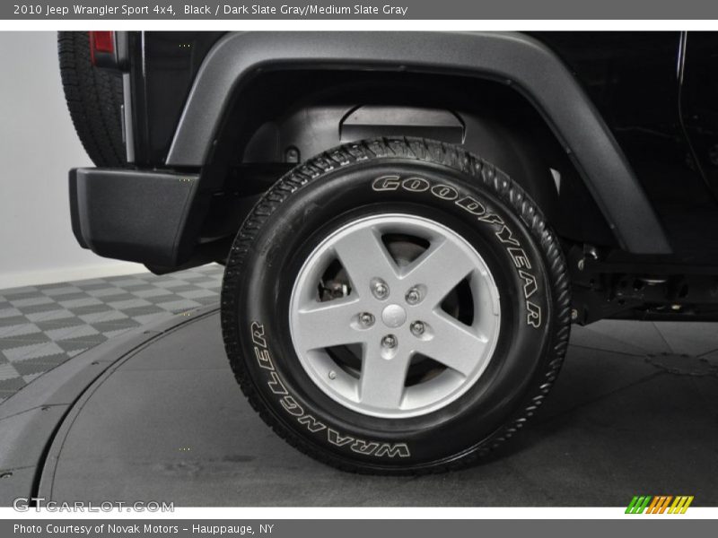 Black / Dark Slate Gray/Medium Slate Gray 2010 Jeep Wrangler Sport 4x4