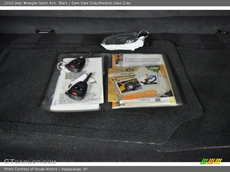 Black / Dark Slate Gray/Medium Slate Gray 2010 Jeep Wrangler Sport 4x4