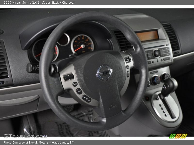 Super Black / Charcoal 2009 Nissan Sentra 2.0 S