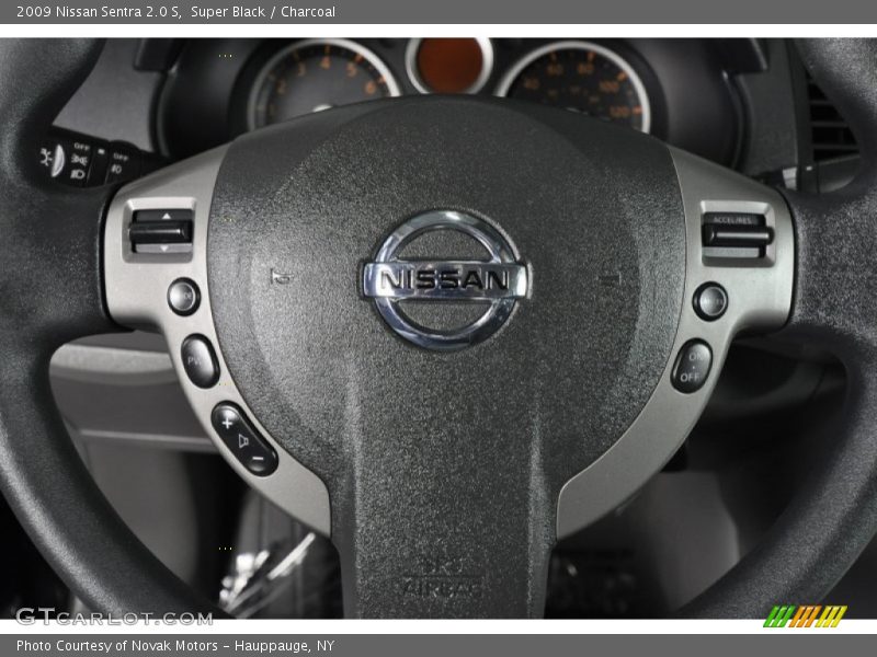 Super Black / Charcoal 2009 Nissan Sentra 2.0 S