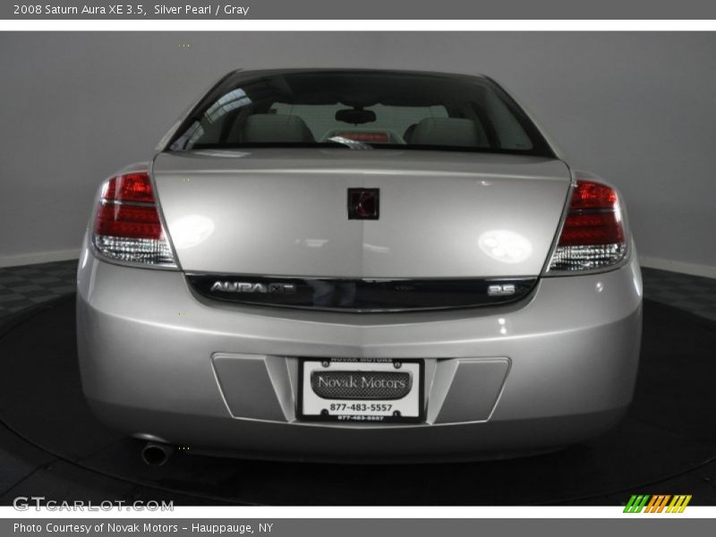Silver Pearl / Gray 2008 Saturn Aura XE 3.5