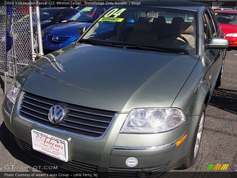 Stonehenge Grey Metallic / Beige 2004 Volkswagen Passat GLS 4Motion Sedan