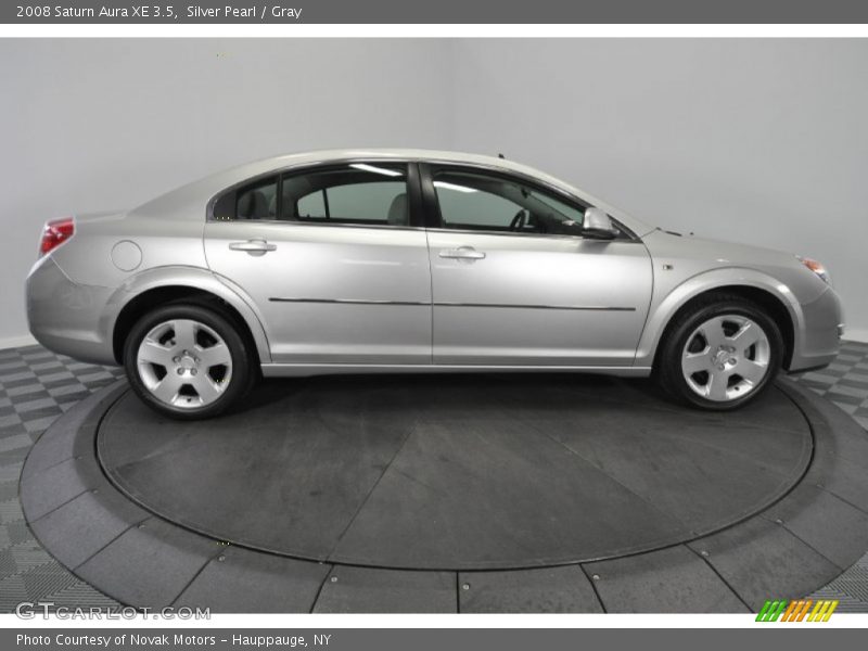 Silver Pearl / Gray 2008 Saturn Aura XE 3.5