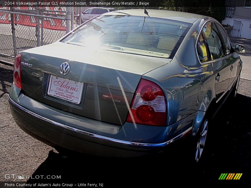 Stonehenge Grey Metallic / Beige 2004 Volkswagen Passat GLS 4Motion Sedan