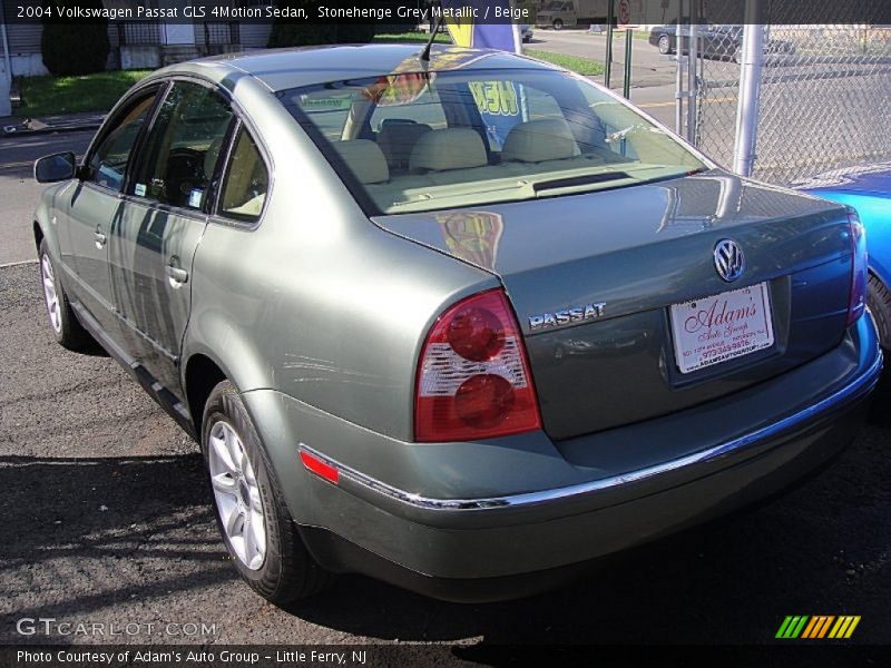 Stonehenge Grey Metallic / Beige 2004 Volkswagen Passat GLS 4Motion Sedan