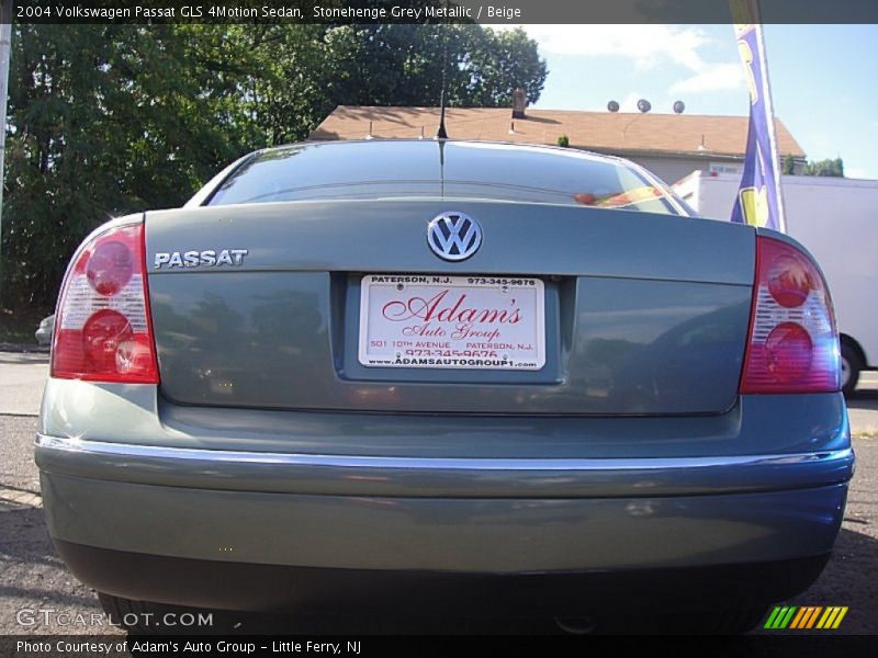 Stonehenge Grey Metallic / Beige 2004 Volkswagen Passat GLS 4Motion Sedan