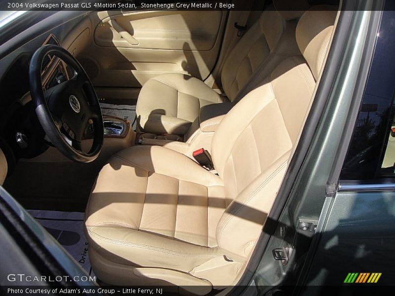 Stonehenge Grey Metallic / Beige 2004 Volkswagen Passat GLS 4Motion Sedan