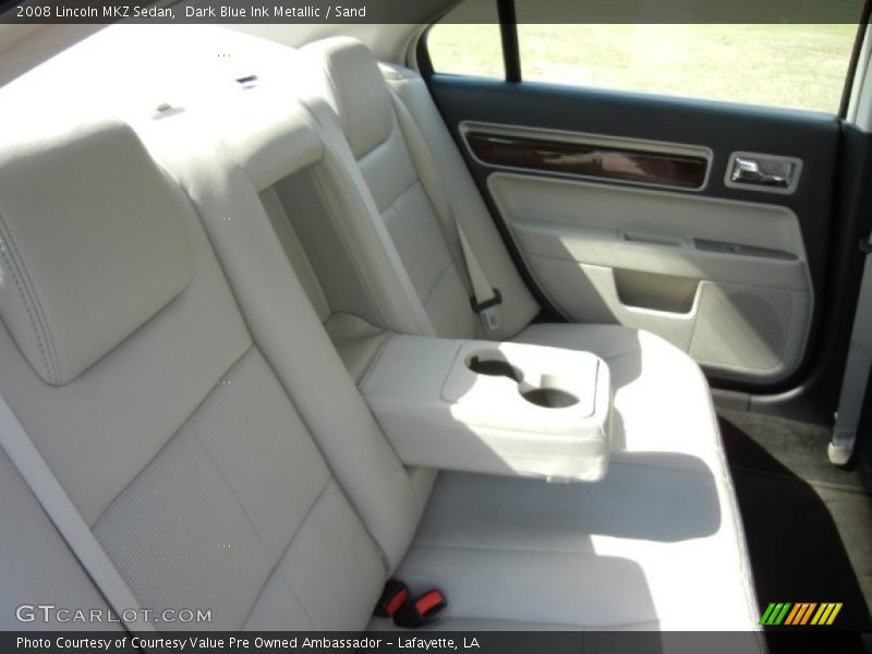 Dark Blue Ink Metallic / Sand 2008 Lincoln MKZ Sedan