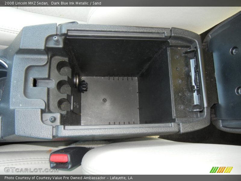 Dark Blue Ink Metallic / Sand 2008 Lincoln MKZ Sedan