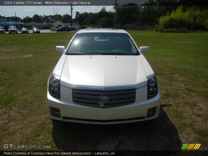 White Diamond / Light Neutral 2004 Cadillac CTS Sedan