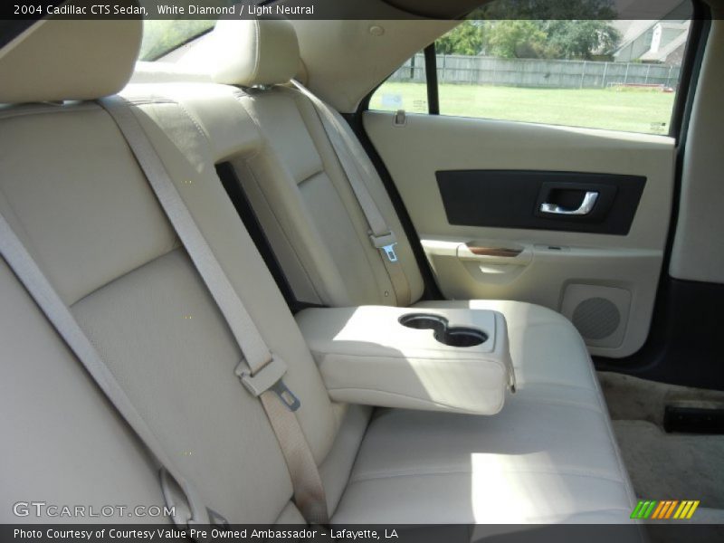 White Diamond / Light Neutral 2004 Cadillac CTS Sedan