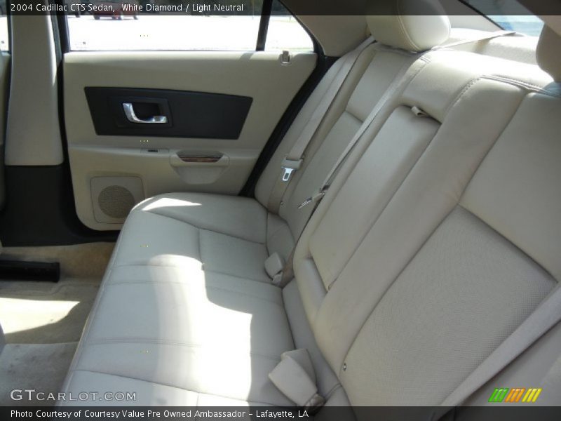 White Diamond / Light Neutral 2004 Cadillac CTS Sedan