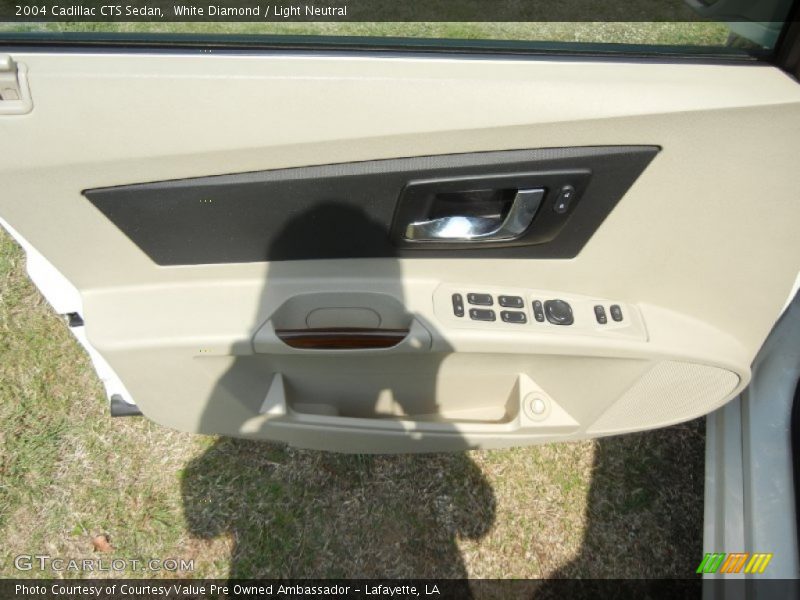White Diamond / Light Neutral 2004 Cadillac CTS Sedan
