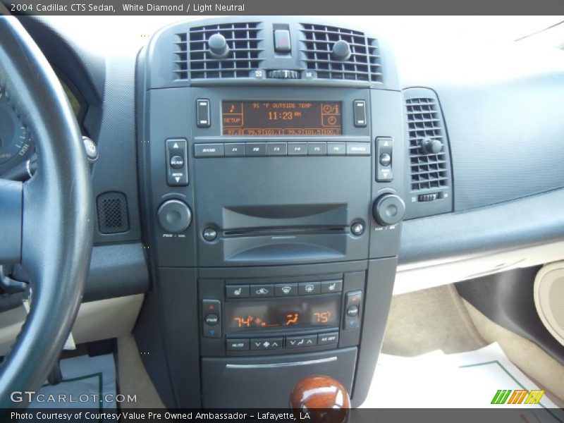 White Diamond / Light Neutral 2004 Cadillac CTS Sedan