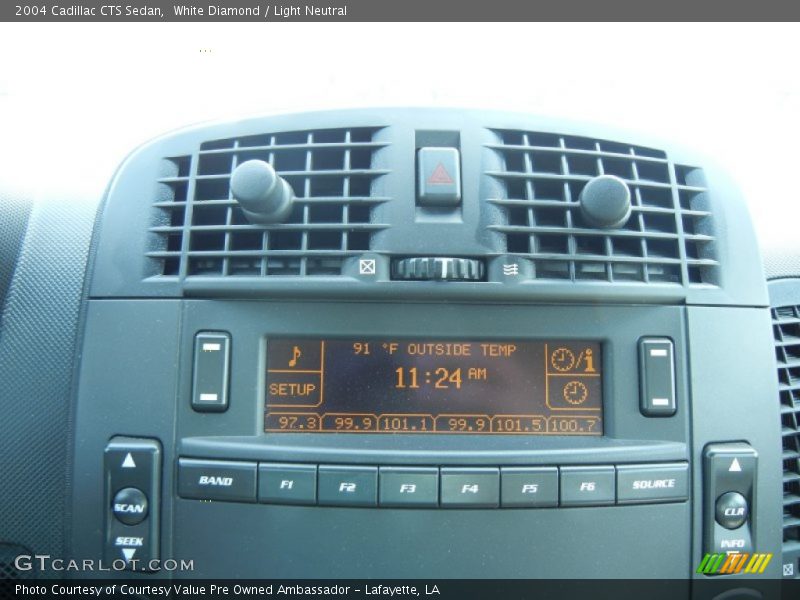 White Diamond / Light Neutral 2004 Cadillac CTS Sedan