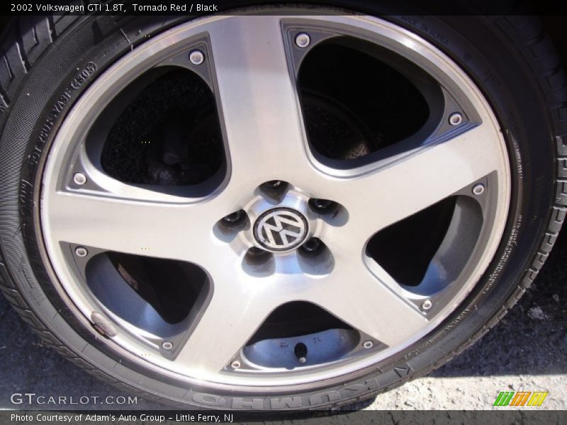 Tornado Red / Black 2002 Volkswagen GTI 1.8T