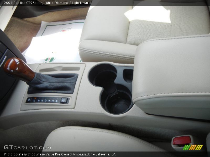 White Diamond / Light Neutral 2004 Cadillac CTS Sedan