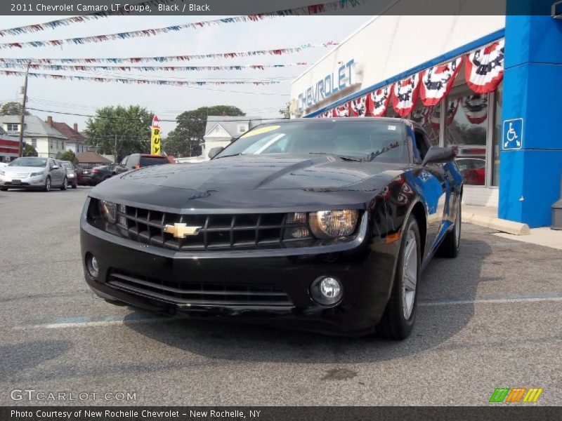 Black / Black 2011 Chevrolet Camaro LT Coupe