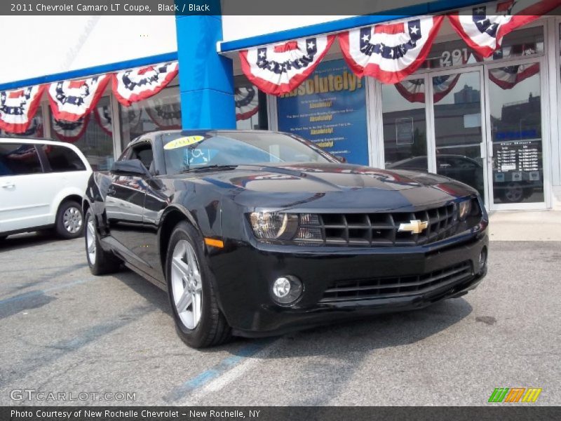 Black / Black 2011 Chevrolet Camaro LT Coupe