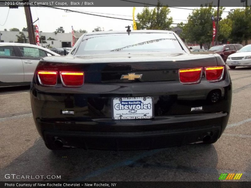 Black / Black 2011 Chevrolet Camaro LT Coupe