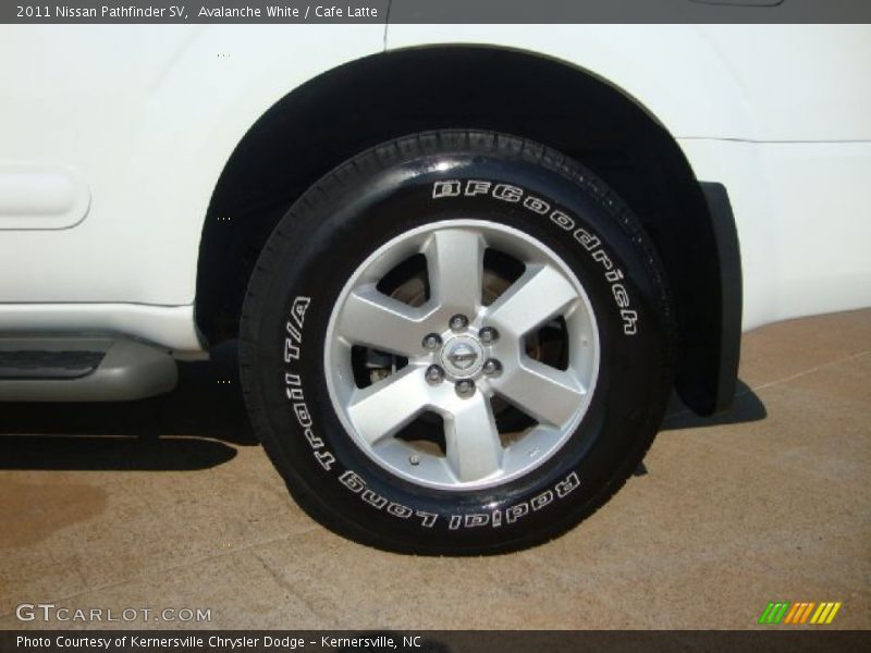 Avalanche White / Cafe Latte 2011 Nissan Pathfinder SV