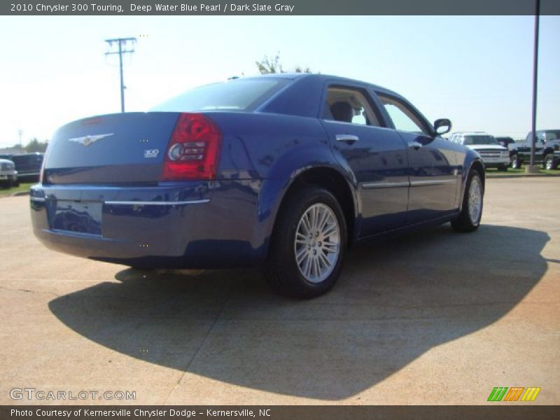 Deep Water Blue Pearl / Dark Slate Gray 2010 Chrysler 300 Touring