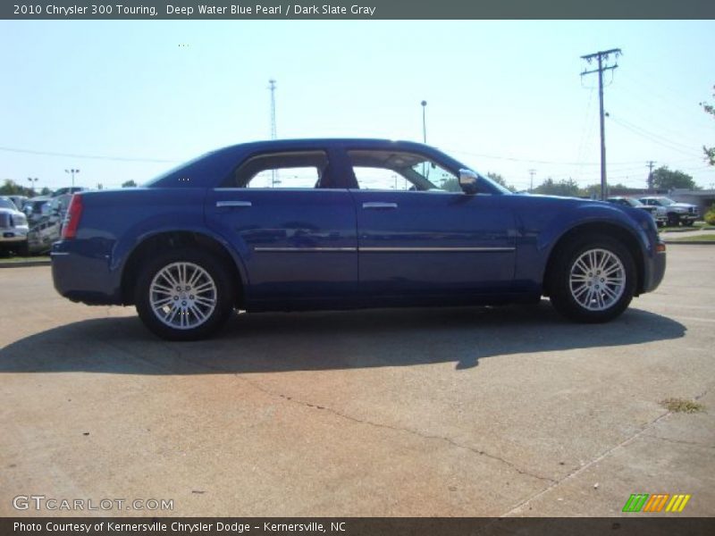 Deep Water Blue Pearl / Dark Slate Gray 2010 Chrysler 300 Touring