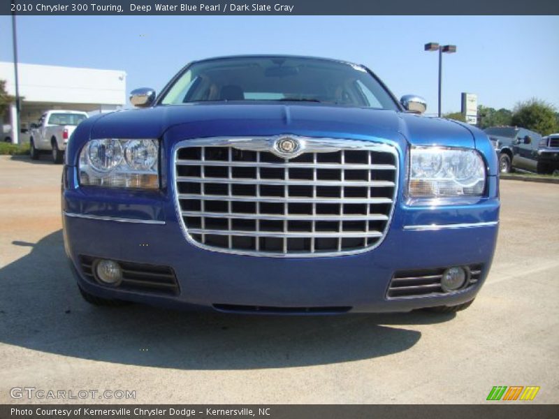 Deep Water Blue Pearl / Dark Slate Gray 2010 Chrysler 300 Touring
