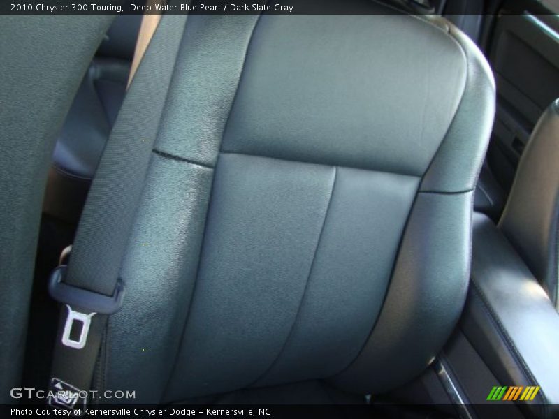 Deep Water Blue Pearl / Dark Slate Gray 2010 Chrysler 300 Touring