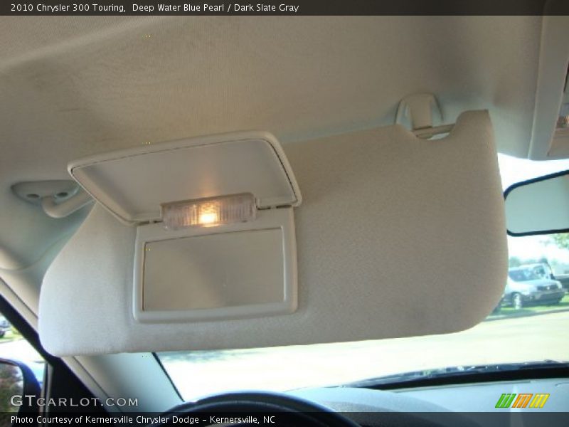 Deep Water Blue Pearl / Dark Slate Gray 2010 Chrysler 300 Touring