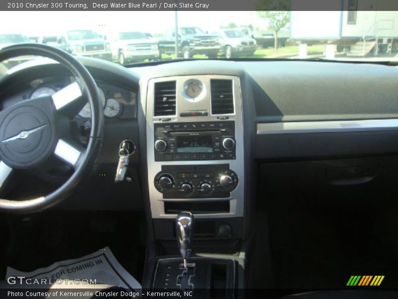 Deep Water Blue Pearl / Dark Slate Gray 2010 Chrysler 300 Touring