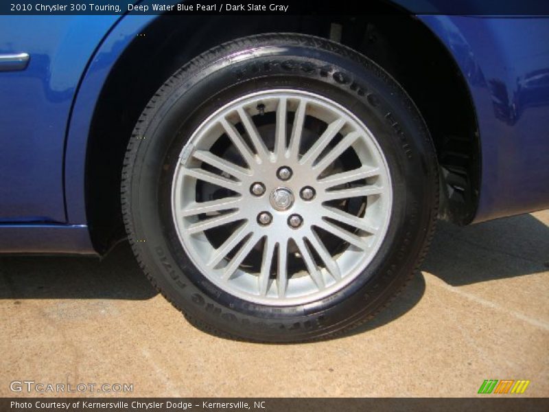 Deep Water Blue Pearl / Dark Slate Gray 2010 Chrysler 300 Touring
