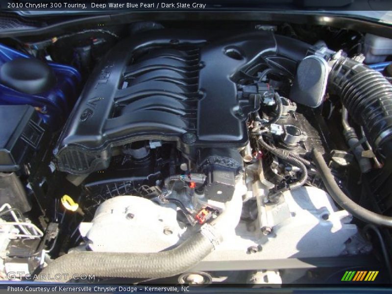 Deep Water Blue Pearl / Dark Slate Gray 2010 Chrysler 300 Touring
