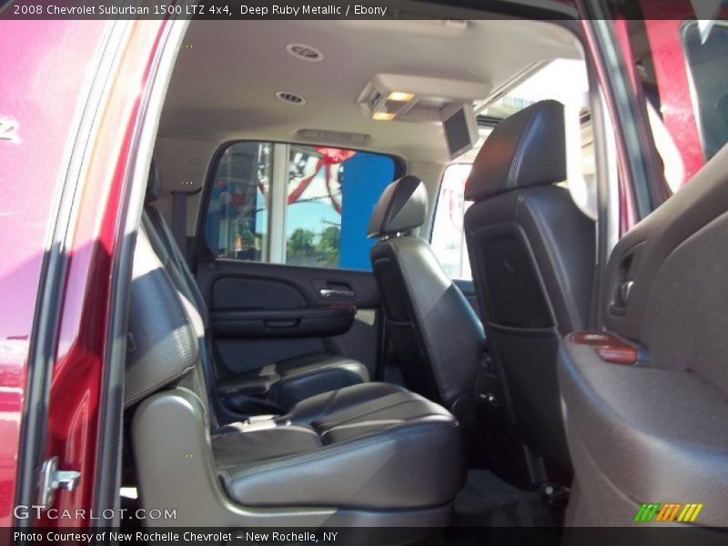 Deep Ruby Metallic / Ebony 2008 Chevrolet Suburban 1500 LTZ 4x4